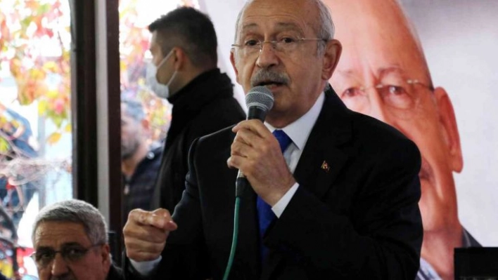 Kılıçdaroğlu kamyoncularla bir araya geldi