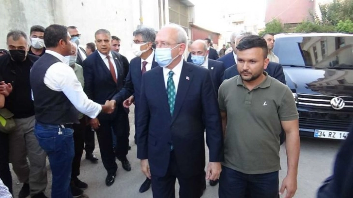 Kılıçdaroğlu'ndan taziye ziyareti