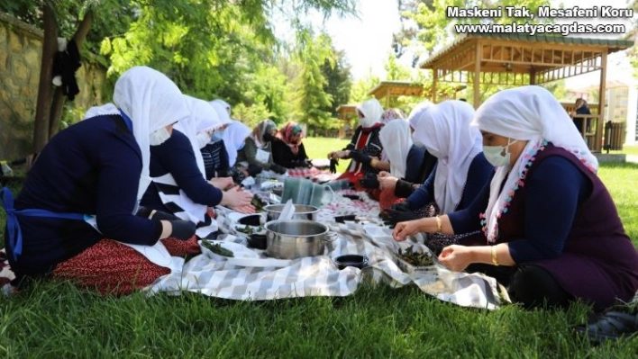 Kiraz yaprağı sarmasının satışı Türkiye'nin dört bir yanına yapılacak