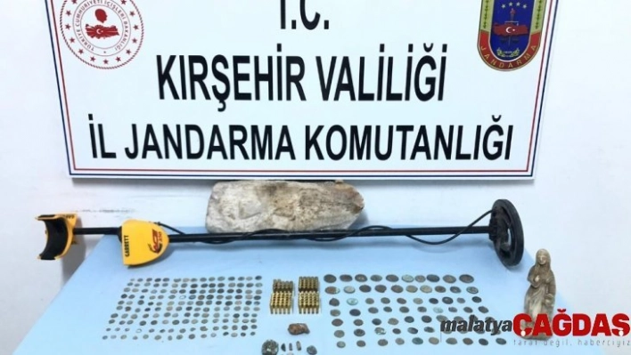 Kırşehir'de tarihi eser operasyonu