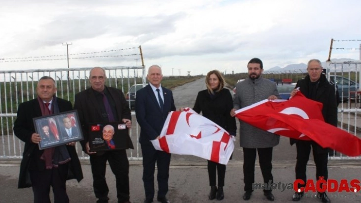 KKTC'li milletvekillerinden İHA'ların konuşlandığı Geçitkale Havaalanı'na ziyaret