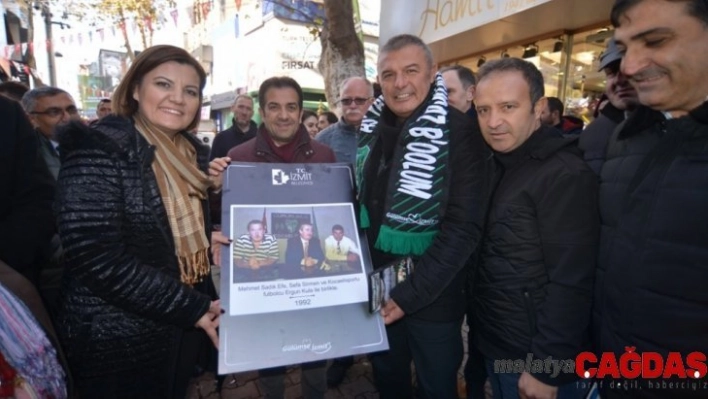 Kocaelispor'un efsane golcüsüne başkandan anlamlı hediye