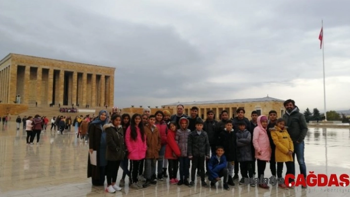 Kocagür'ün başarılı çocukları, Ankara'ya gitti