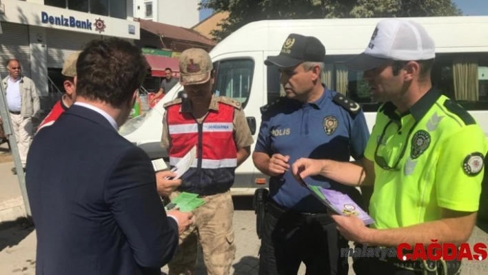 Kovancılar'da 'Yaya Geçidi Nöbeti' etkinliği