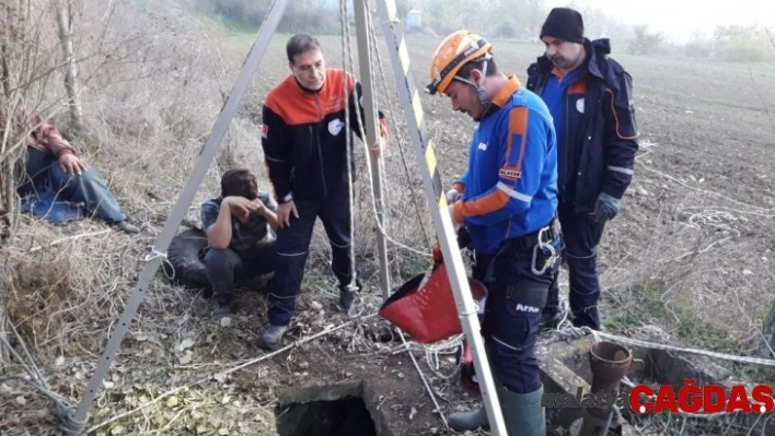 Koyunu kuyudan kurtarılan vatandaş AFAD'a sordu: 'Borcumuz ne kadar'