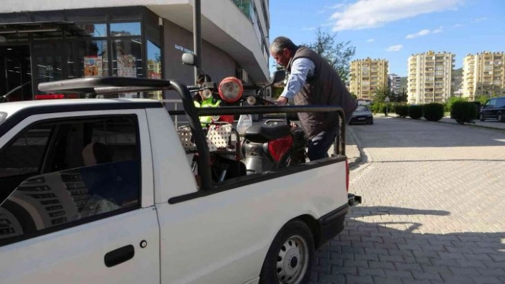 Kozan'da motosikletlere sıkı denetim