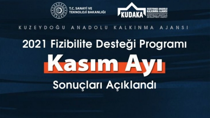 KUDAKA Fizibilite desteği programı sonuçları açıklandı