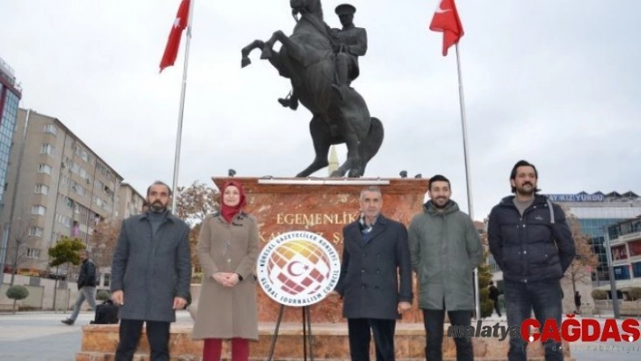 Küresel Gazeteciler Konseyi Kırşehir Temsilcisi Yanık, 'Ayakta kalma mücadelesini sürdürmeye çalışıyoruz'