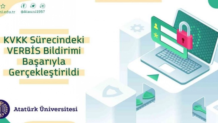 KVKK sürecindeki verbis bildirimi başarıyla gerçekleştirildi