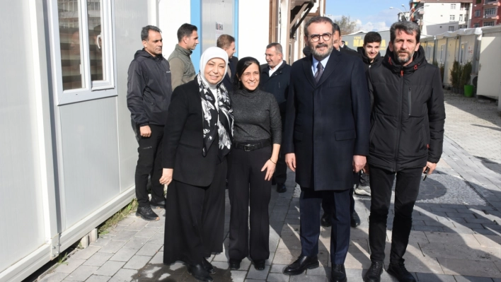 Mahir Ünal, Malatya'da basın mensuplarını ziyaret etti