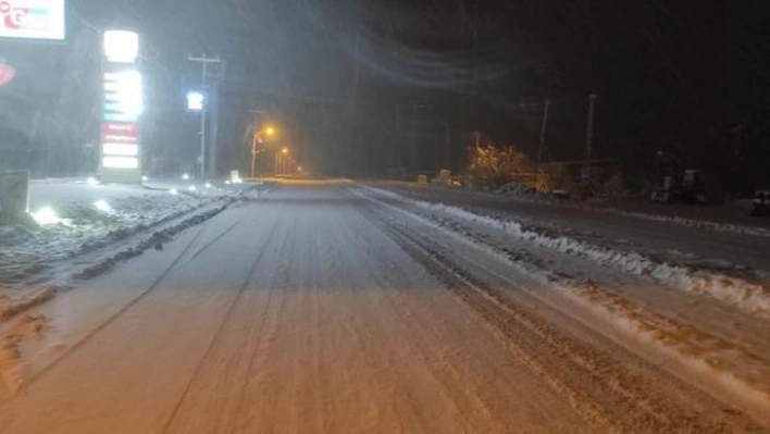 Malatya- Elazığ karayolu ulaşıma kapandı