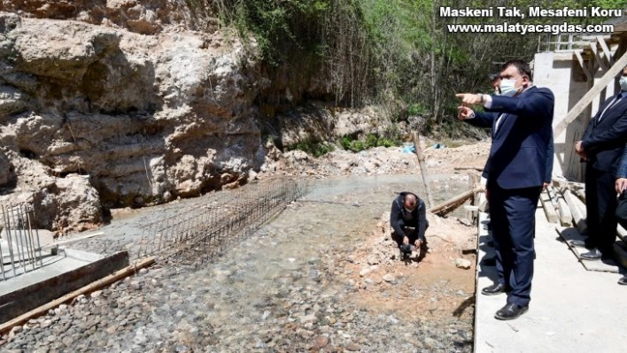 Malatya Büyükşehir, 3 yeni su kaynağında çalışmalarını sürdürüyor