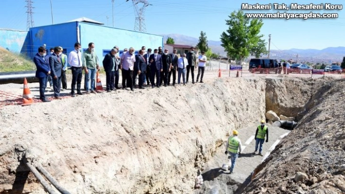 Hizmet ve yatırımlarına devam ediyor