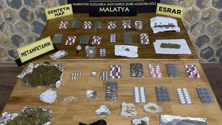 Malatya'da torbacı operasyonu 21 gözaltı