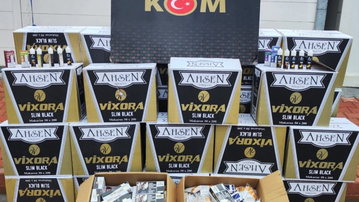 Malatya'da 315 bin 400 makaron ele geçirildi