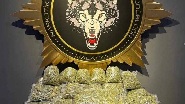 40 kilo skunk ele geçirildi