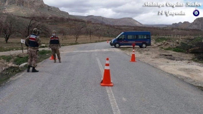 Bir mahalle ve mezra karantinaya alındı