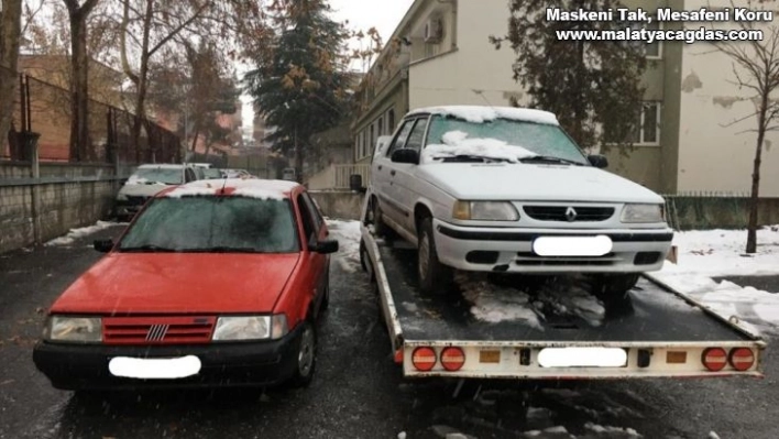 Malatya'da change araç operasyonu