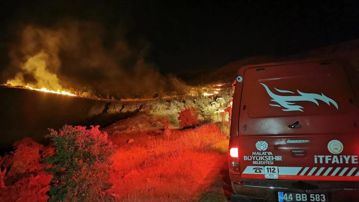 Malatya'da çıkan orman yangını söndürüldü