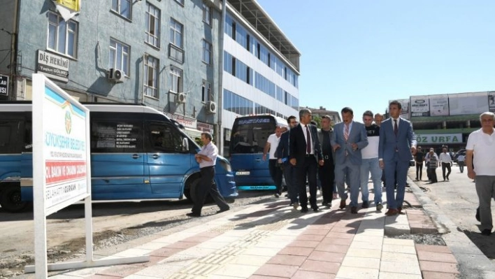 Malatya'da hastane durağı yenileniyor