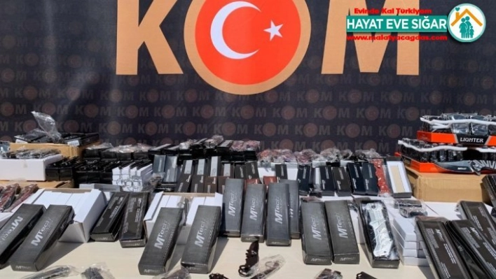 Malatya'da kaçakçılık operasyonu