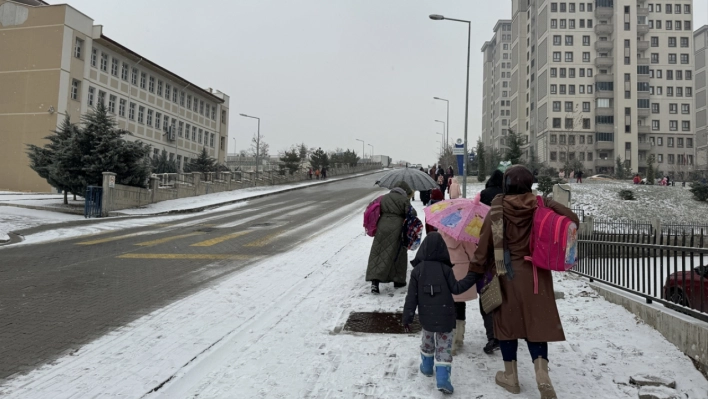 Malatya'da kar yağışı etkili oldu