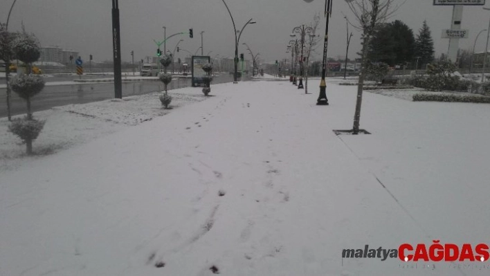 Malatya'da kar yağışı