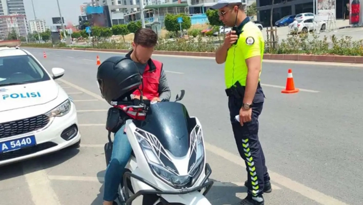 Malatya'da motosiklet ve motorlu bisiklet denetimleri