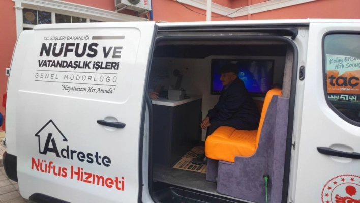 Malatya'da nüfus mobil aracı hizmete girdi