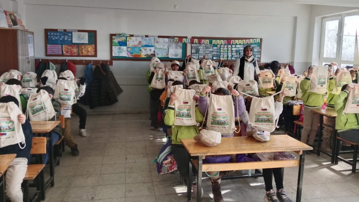 Malatya'da öğrencilere çevreye farkındalık eğitimi