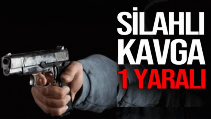 Malatya'da silahlı kavgada 1 kişi yaralandı