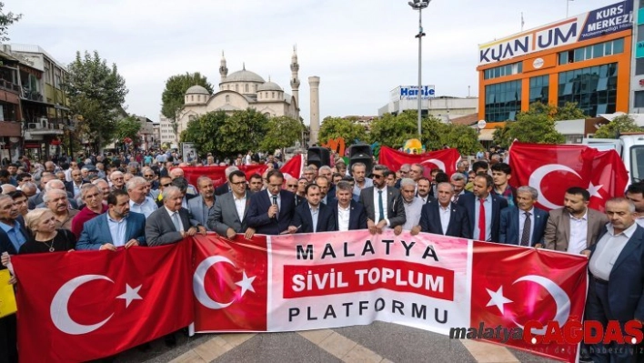 Malatya'da STK'lardan harekata destek açıklaması