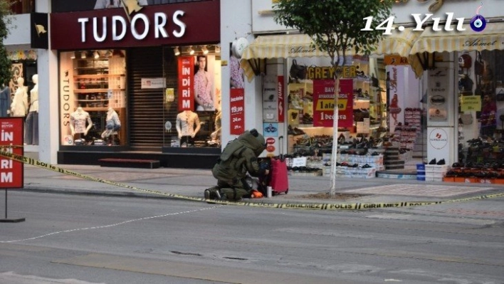 Şüpheli valiz polisi alarma geçirdi