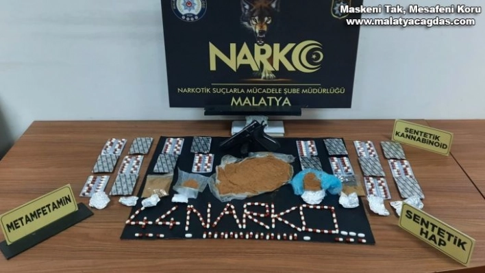 Malatya'da torbacı operasyonu: 3 tutuklama