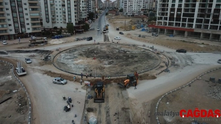 Malatya'da trafiği rahatlatacak çalışmalar yapılıyor