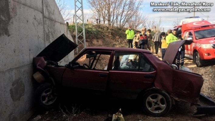 Malatya'da trafik kazası: 2 yaralı