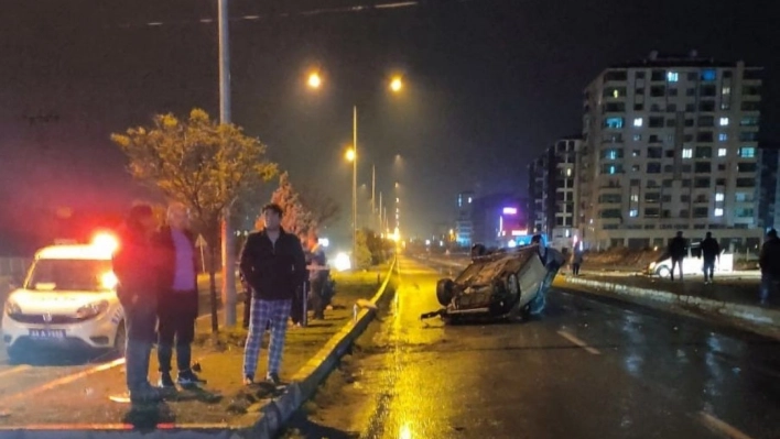 Trafik kazası: 3 yaralı