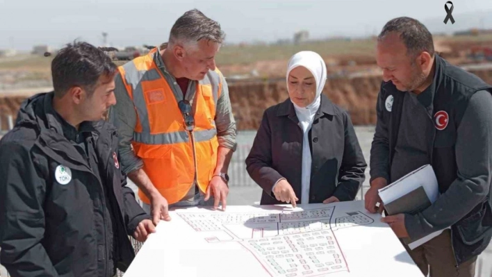 Malatya'daki TOKİ konutları için çalışmalar sürüyor