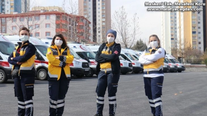 Kahraman kadın ambulans sürücüleri