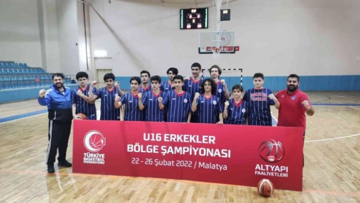 Malatya takımları basketbolda bölge şampiyonu oldu