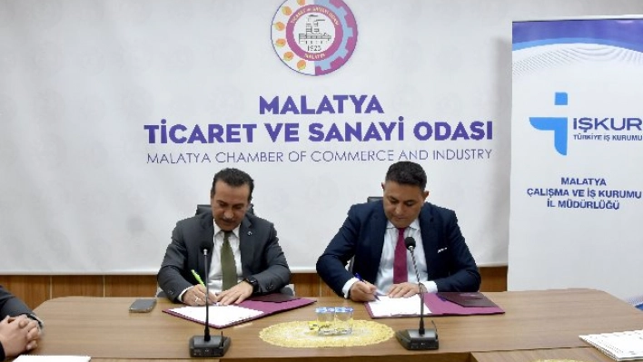 Malatya TSO ile İŞKUR, nitelikli işgücü yetiştirme protokolü imzaladı