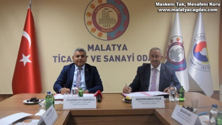 Malatya TSO ile Yüksekova TSO kardeş oda oldu