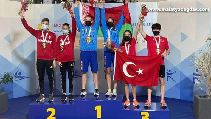 Milli sporcu bronz madalya kazandı