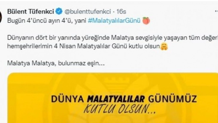 Malatyalılar Günü'ne sosyal medya ilgisi