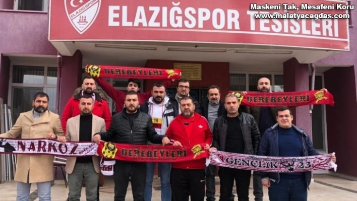 Malatyaspor ve Elazığspor taraftarı acıda birleşti