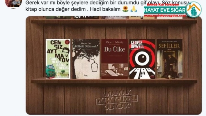 Mamak Belediyesinden evde kalanlara kitap sürprizi