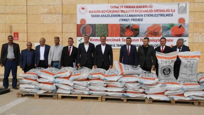 Mardin'de 13 milyon liralık tohum projesi