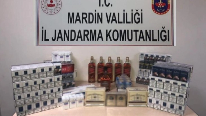 Mardin'de çok sayıda gümrük kaçağı ürün ele geçirildi