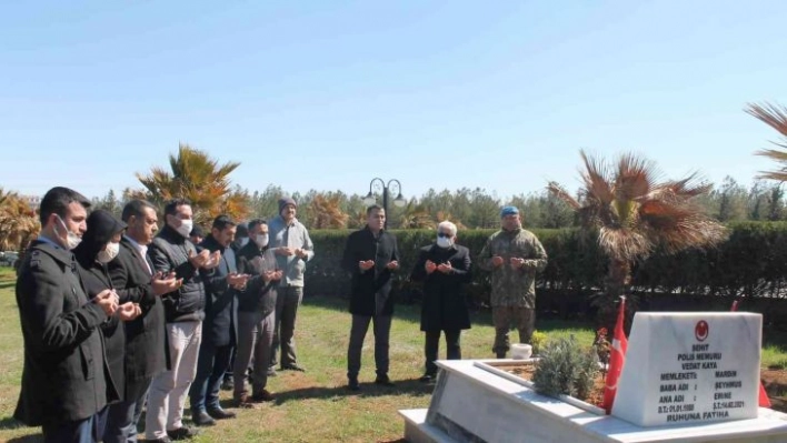 Mardin Denetimli Serbestlik Müdürlüğünden şehitlik ziyareti