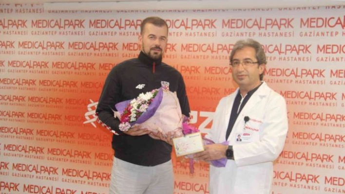 Medical Park'ta tedavi oldu, bir gün sonra şampiyonluk geldi